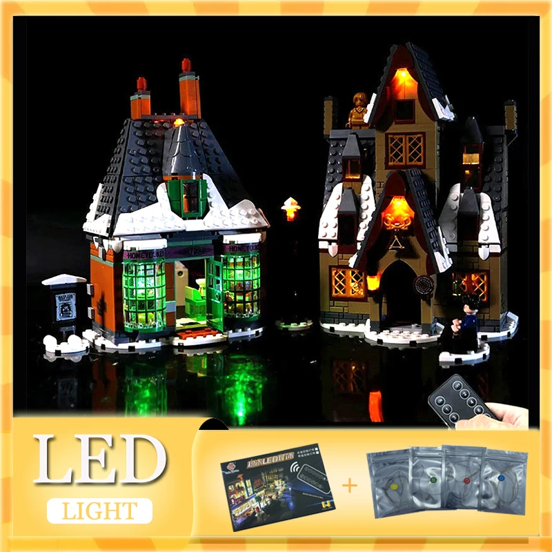 RC DIY LED Light Kit For LEGO 76388 Village Visit Collectible Model  ( Only LED Light,Without Blocks Model)