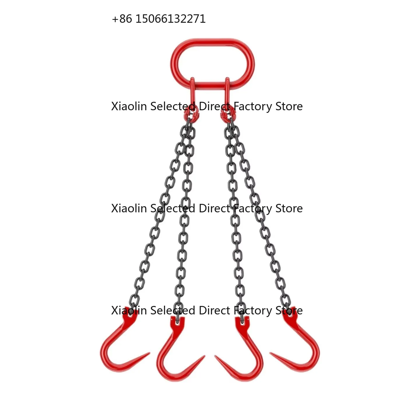 

Lifting Chain Sling Steel Pipe Hook Large Opening Single Double Hooks Crane Special Lifting G80 Grade Manganese Steel
