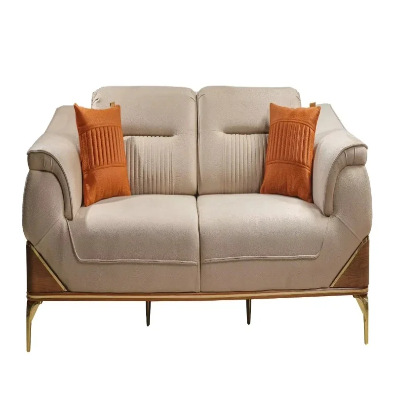 

Modern convertible wooden sofa for living room home furniture