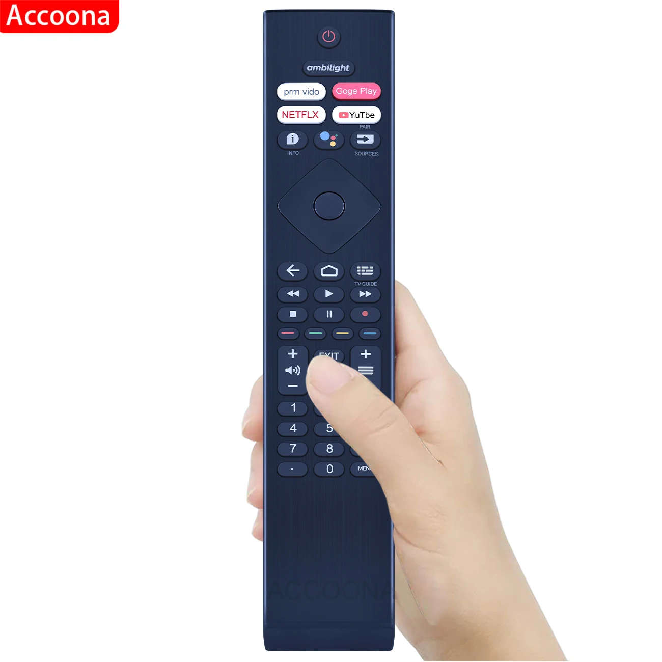 RC4284505/01RP 398GM08BEPHN0014SY remote control for philips 50PUD7906/30 50" Ambilight 4K Android TV