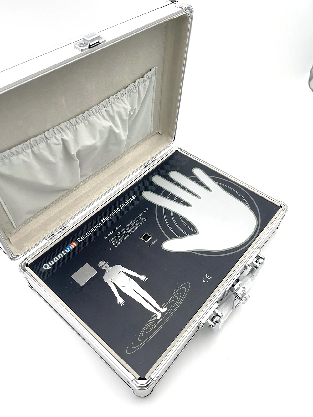 Newest Palm Model Quantum Resonance Magnetic Analyzer For Body Health Checking Set 2024 Software Version