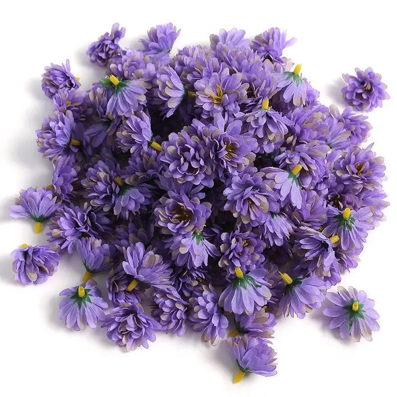 30/40 Stück Mini-Nelken, handgefertigte künstliche Blumenköpfe für Zuhause, Hochzeitsdekoration, DIY-Kranz, Geschenk, Scrapbooking, Kunstblumen – Detail 13