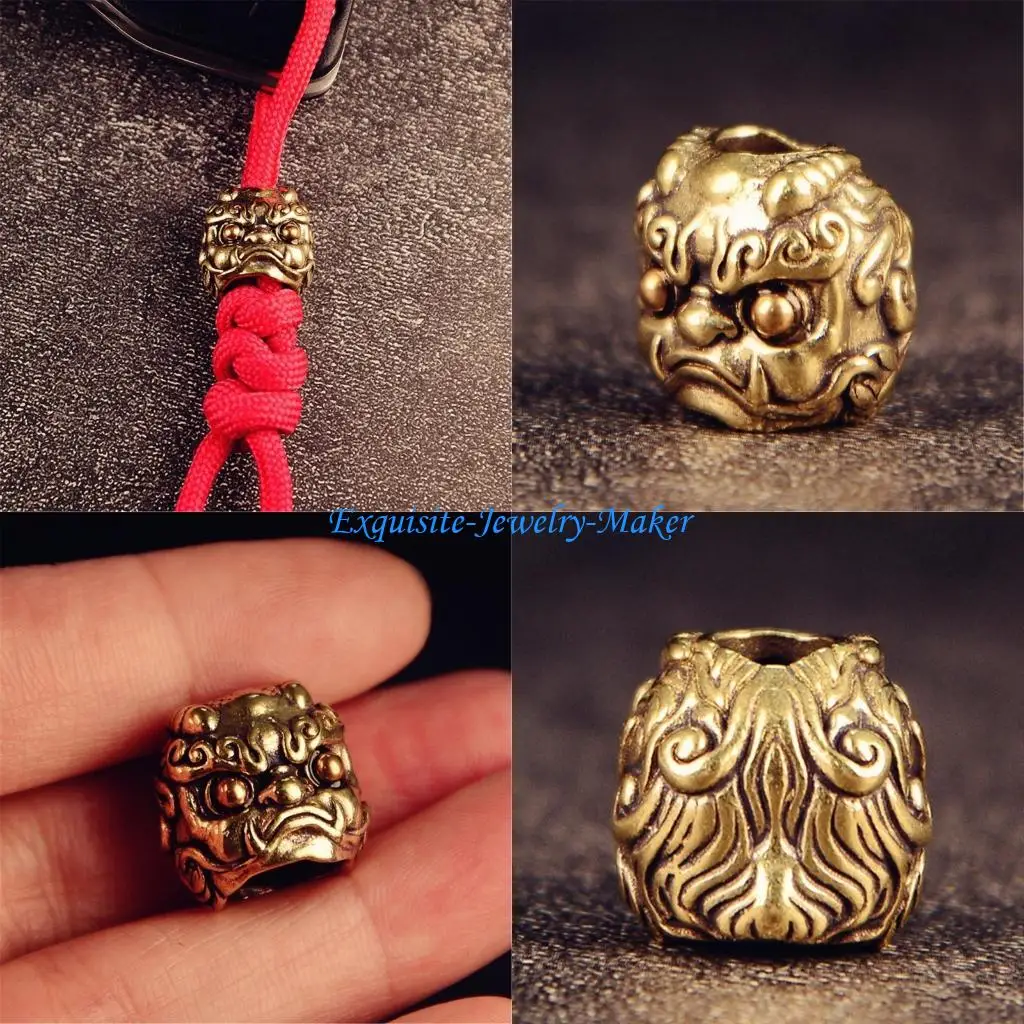 

24TF Snake Head Swords Pendant Jewelry Snake Tube Beads Pendant Backpack Decoration