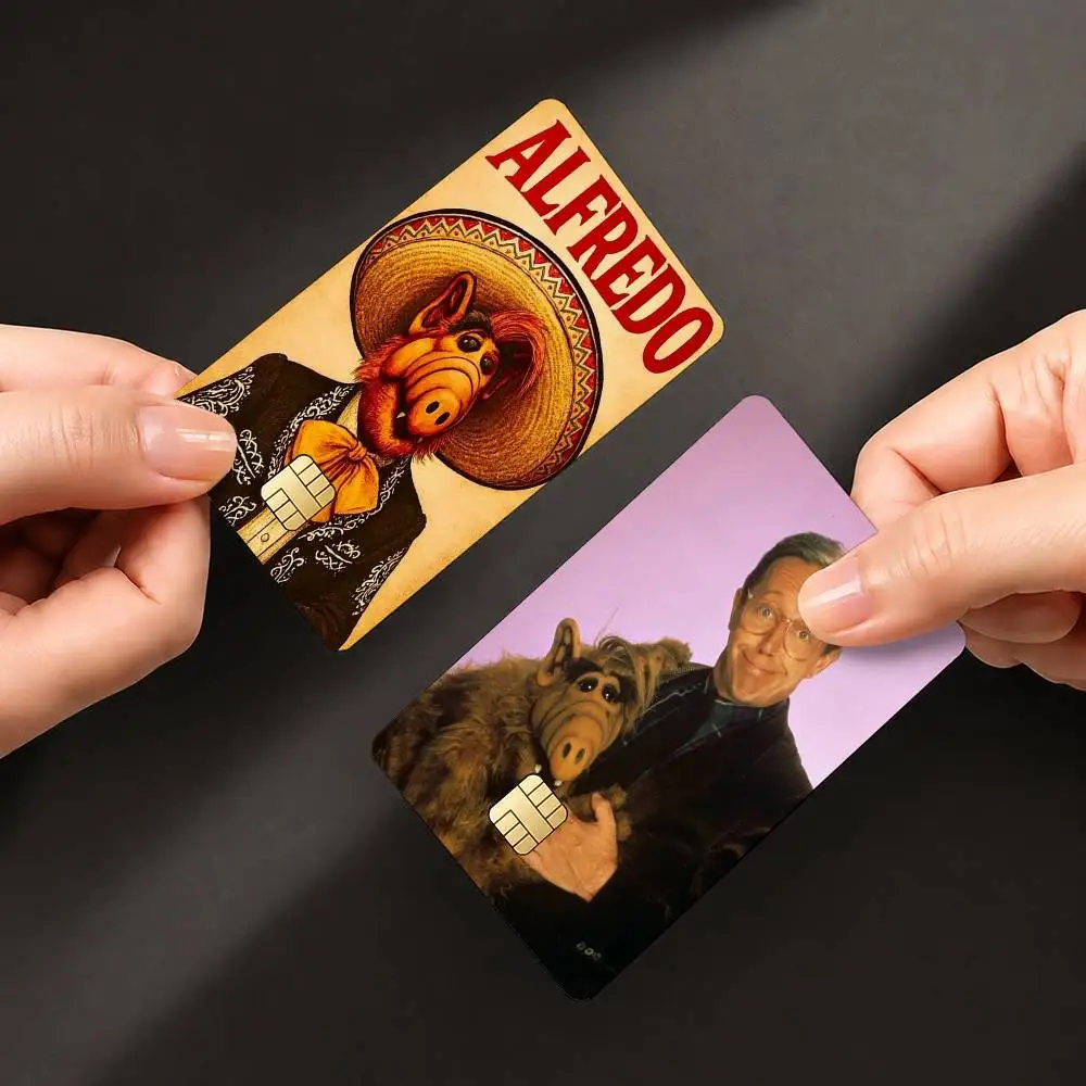 TV Series Alf Sticker Film Tape Skin for Credit Card Debit Card Waterproof Stickers