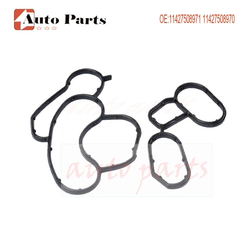 Auto Parts Engine Oil Filter Housing Seal Gasket 11427508971 11427508970  for BMW N46 N42  E46 E92 E85  E88  E91 Z4