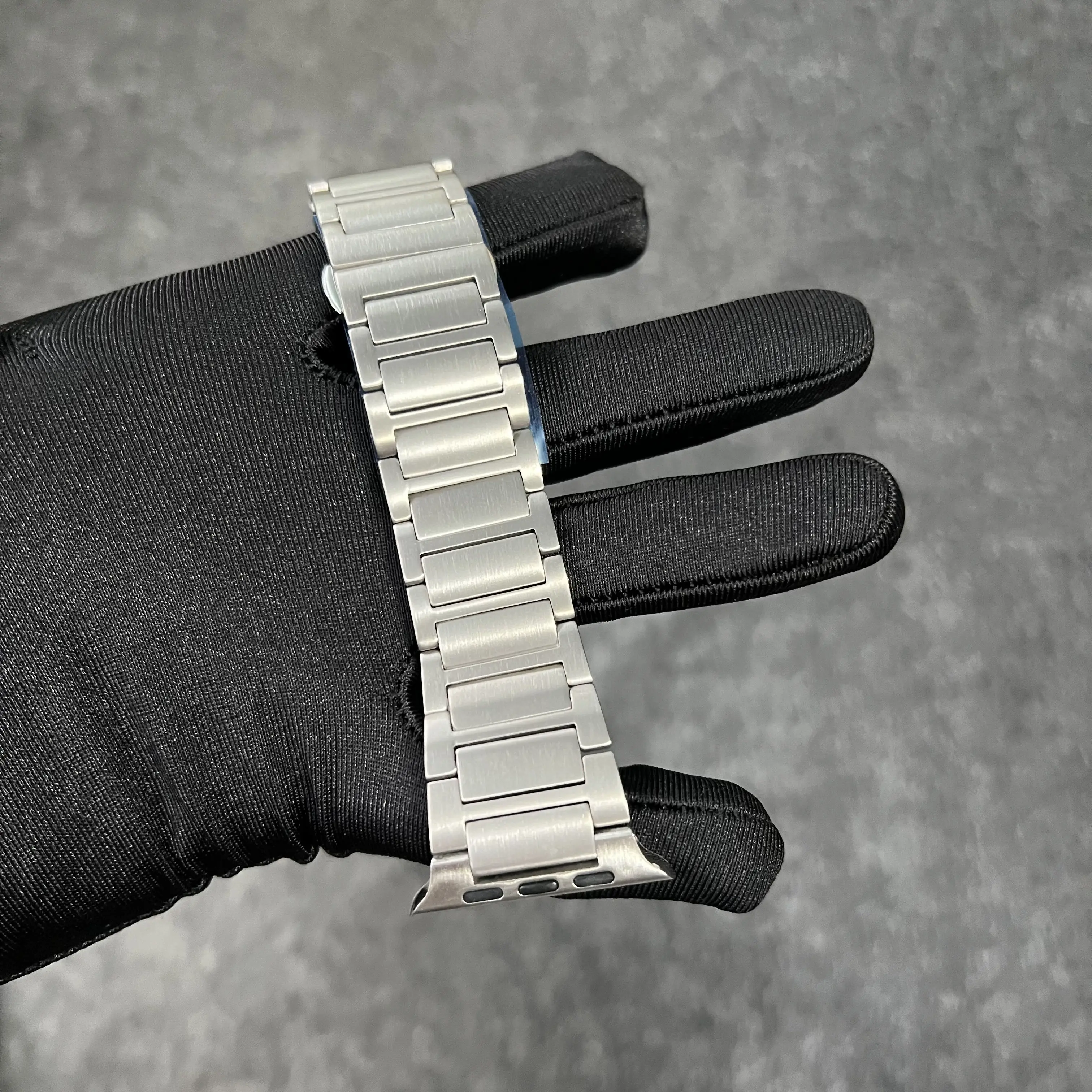 Titanium Bracelet for Apple Watch Ultra 49mm Band Strap for iWatch Series 9 8 7 6 5 4 Se 44mm 45mm 42mm Correa Luxury Wristband