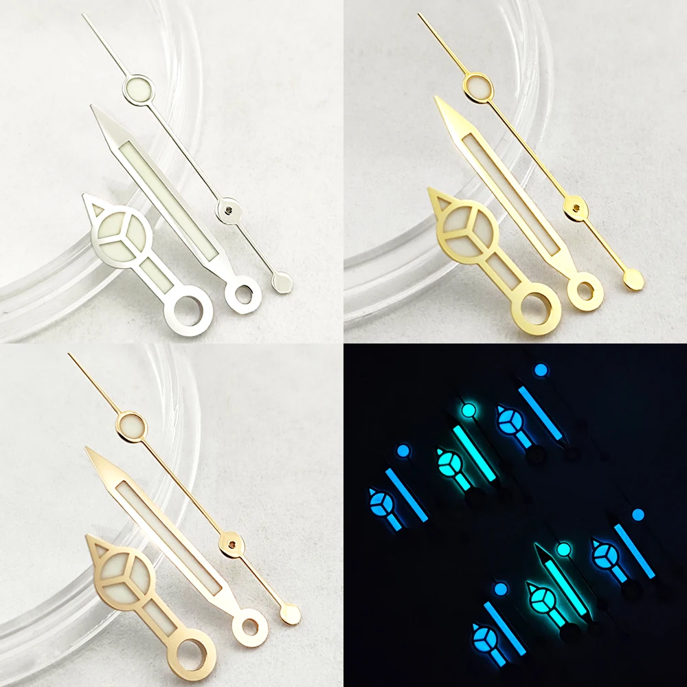 NH35 Hands High Quality Seconds hand watch hands blue luminous hands watch watch accessories For NH35/NH36/4R/7S Movement