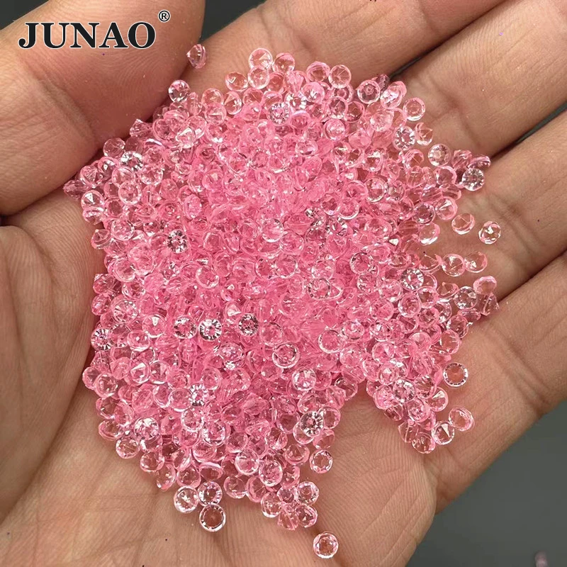 

Стразы JUNAO 3 мм, 500 г, прозрачные розовые, с заостренной основой, из смолы, для ногтей, кристаллы, рассыпные алмазы, стразы для DIY декора