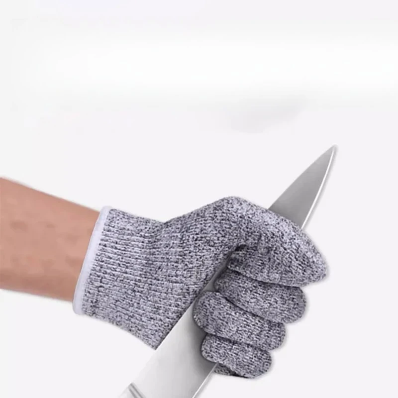 Stainless Steel Wire Mesh Anti-Cut Stab-Resistant Gloves for Butcher Work Security Protection Metal Mesh Work Gloves