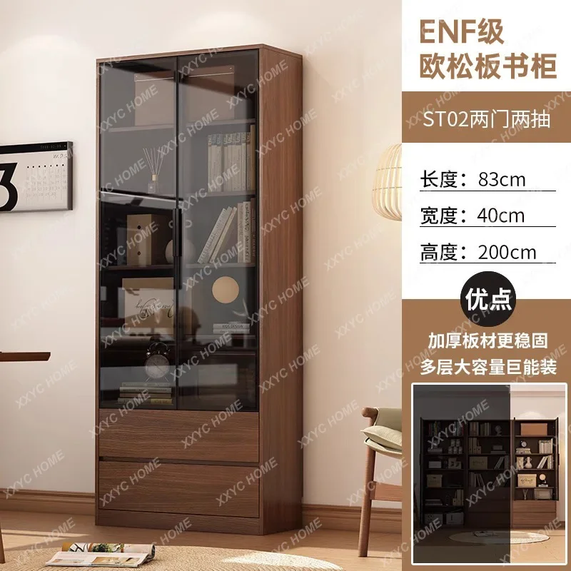 

GGHousehold with glass locker Free combination floor display cabinet