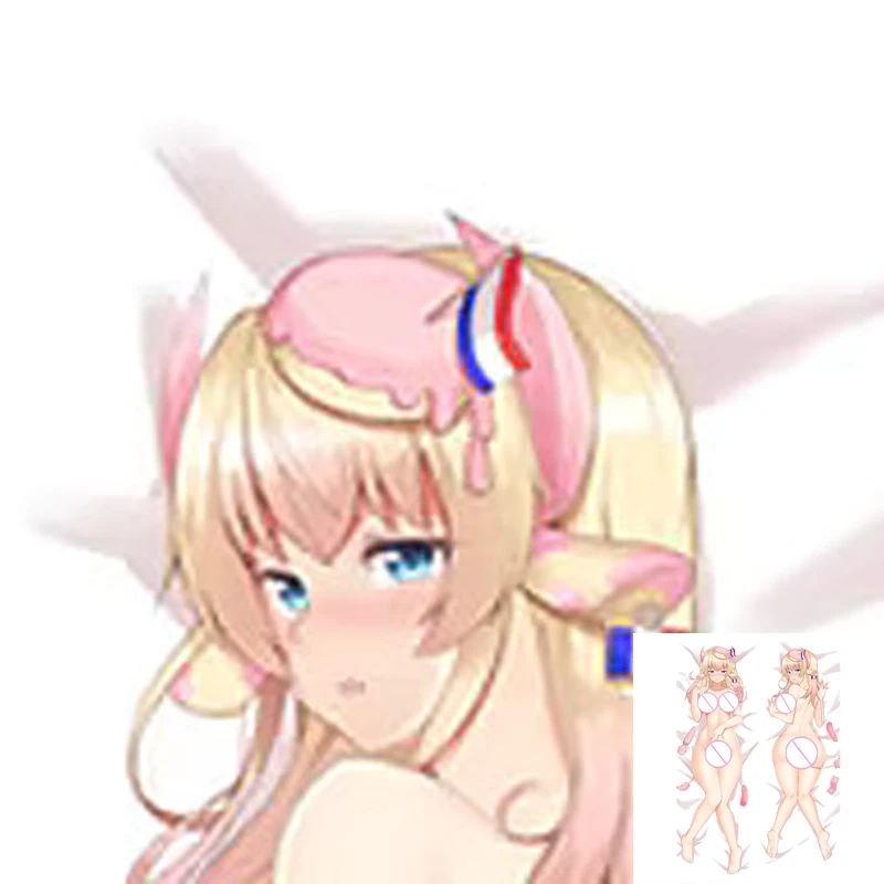 

Dakimakura Anime Pillow Cover Saku Ushi Double Sided Print 2Way Cushion Cover Xmas Gifts