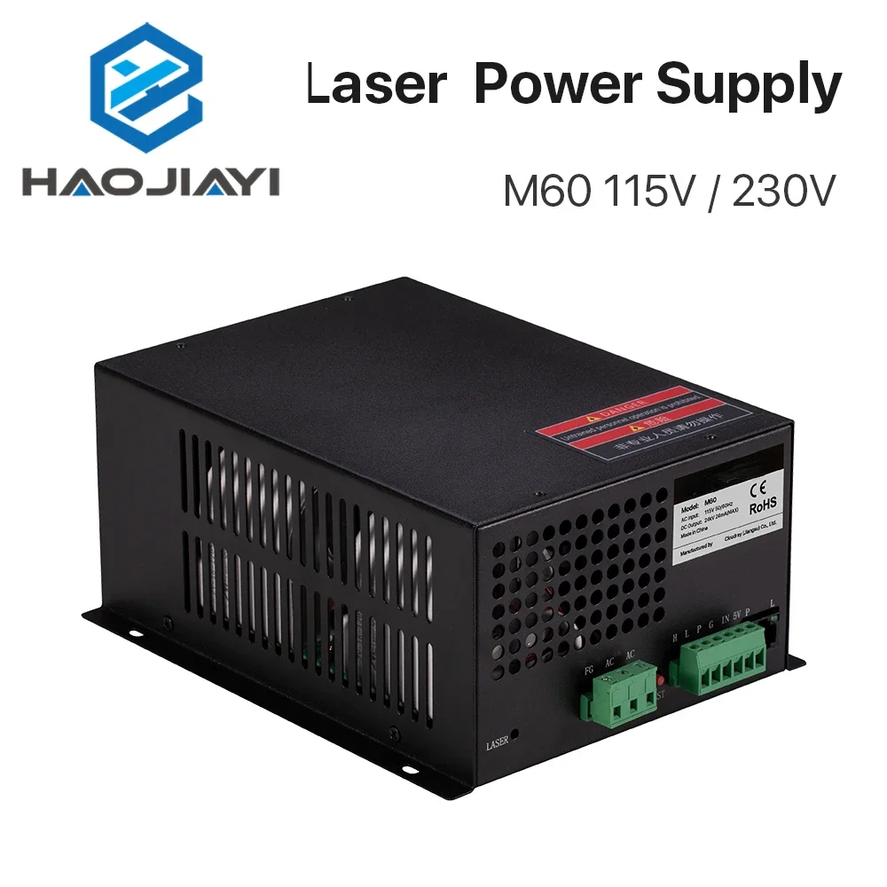 

60W CO2 Laser Power Supply for CO2 Laser Engraving Cutting Machine M60 category