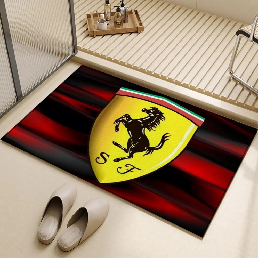 Doormat Exterior Entrance Door Mat Outdoor Ferraris Floor Mat for Kitchen Carpet for Bathroom Things to the Room Rug Customized