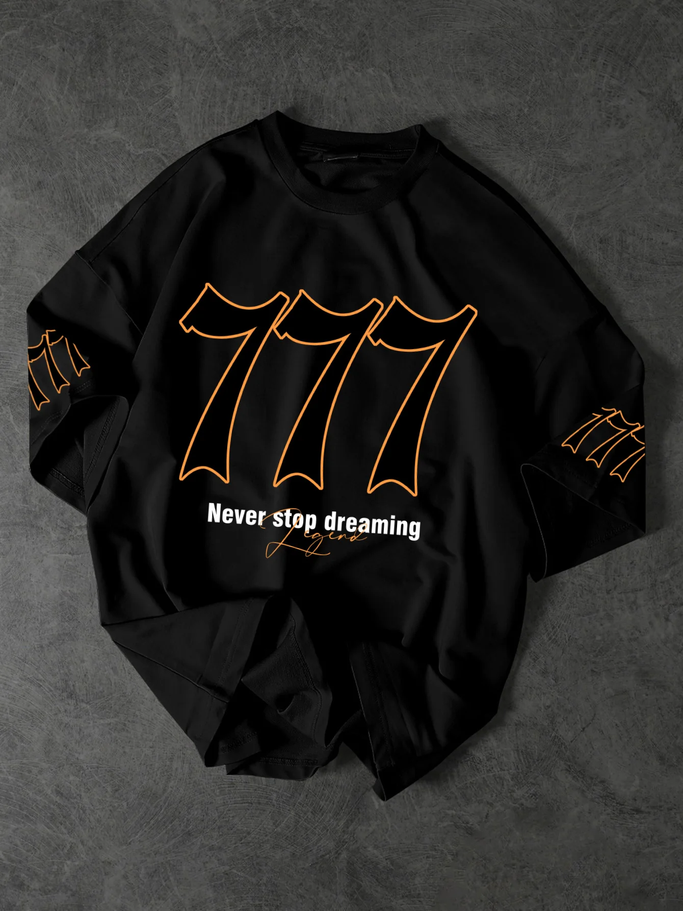 Men's Streetwear T-Shirt 777 