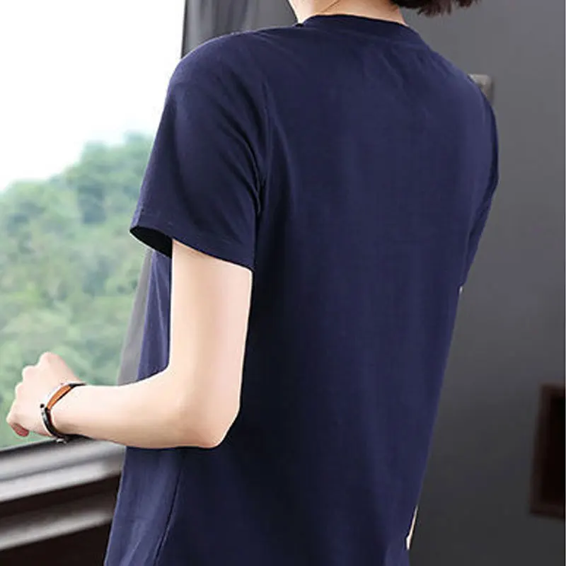 Female Clothing Stylish Diamonds T-shirt Embroidery Sexy Gauze Hollow Out Spliced Summer Casual Short Sleeve Straight Pullovers