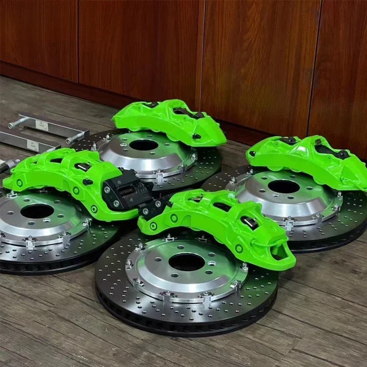 

Big Brake Caliper Kit Gt6 6 Piston Drilled and Slotted Rotor 380mm 355mm for F48 M3 E92 with 19inch Wheels