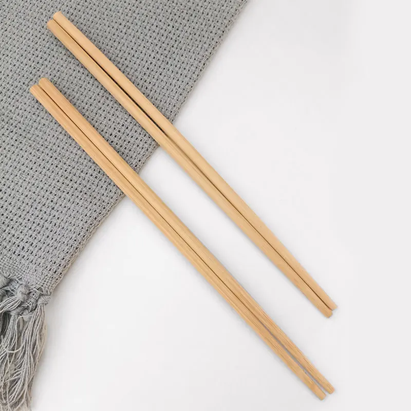 50Pairs Disposable Bamboo Chopsticks Restaurant Hotel Chop Sticks Individual Packing Hot Pot Noodle Sushi Chopsticks Tableware