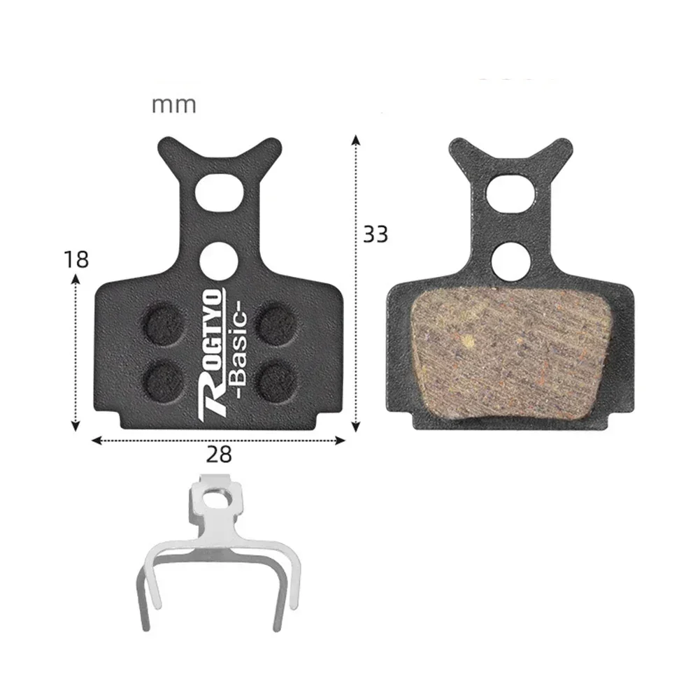 2pcs MTB Bicycle Hydraulic Disc Brake Pads Semi-Metallic Bike Brake For SHIMAN0 HOPE SRAM AVID HAYES Cycling Bike Parts