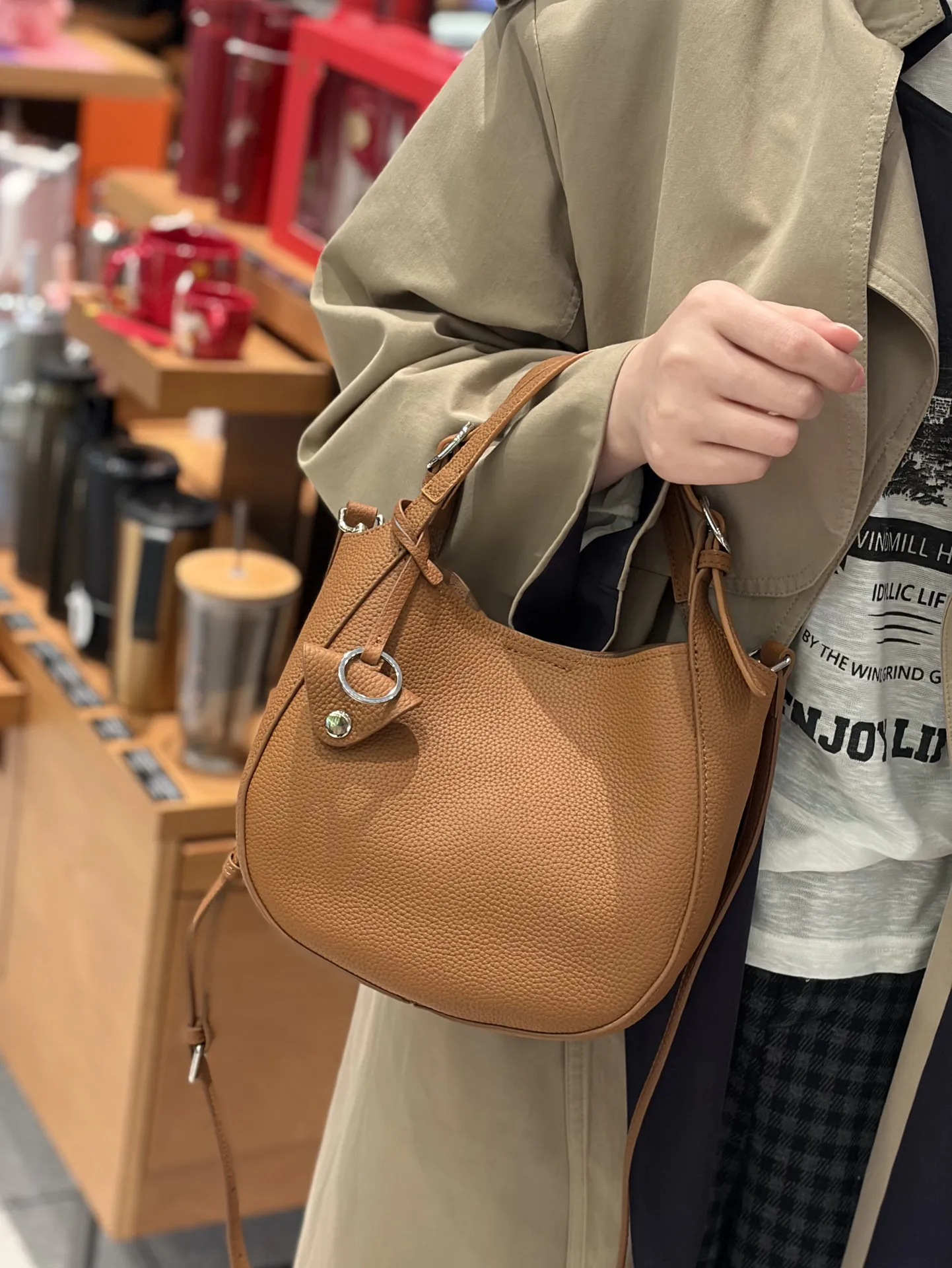2026 New Top-Grain Cowhide Women Handbag Niche Design Luxury Senior Sense Large Capacity Shoulder Bag Women Crossbody Bag