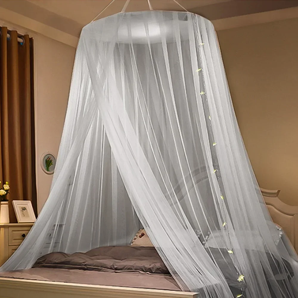 Child Canopy Mosquito Net Window for Double Bed Fabric Door Folding Tent Bed Curtain Extendable Anti Mosquito Tent Romantic