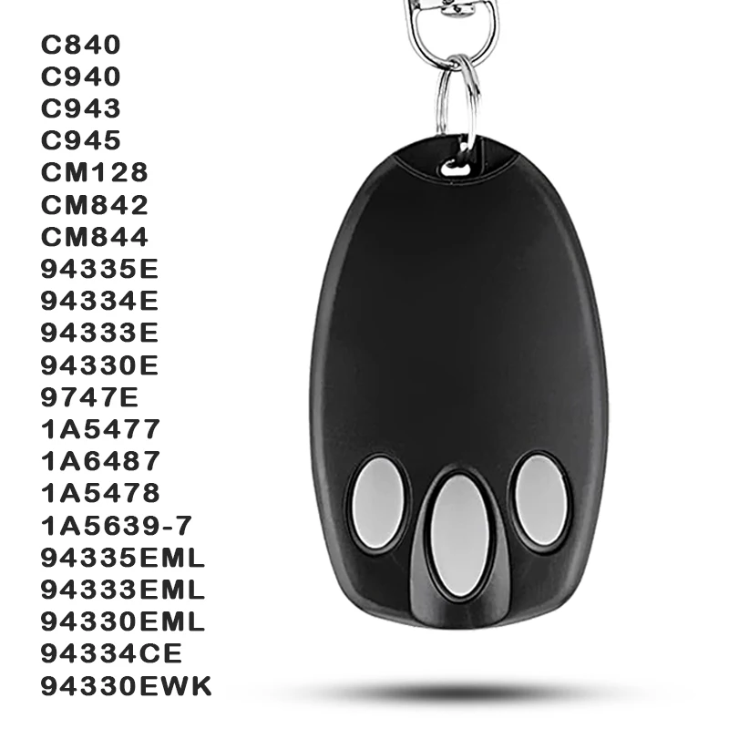 Electric Gate Remote Control for Liftmaster 94335E 94333E 94330E 94334E 1A5478 1A5639-7 MERLIN C840 C940 C943 C945 433.92MHz