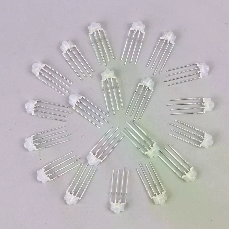 20pc/pack Mechanical Keyboard RGB Lamp LED for Kailh OTM Switched Full-color