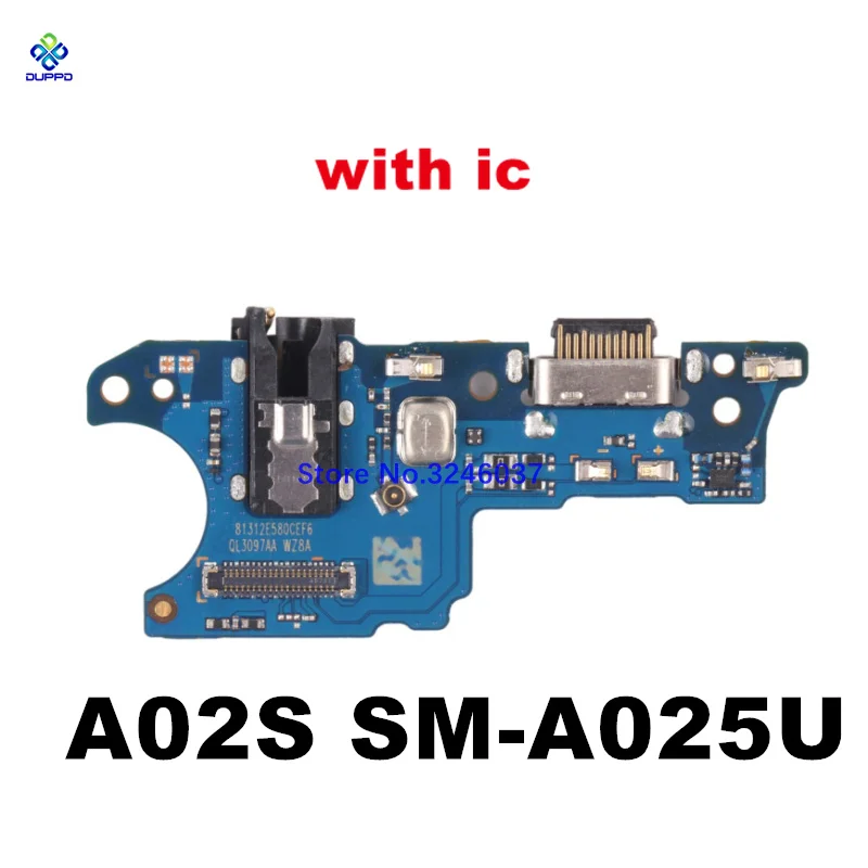 USB Charger Sub Connector Board Dock Charging Flex Cable For Samsung Galaxy A02 A02s A022 A022F A025 A025F A025U