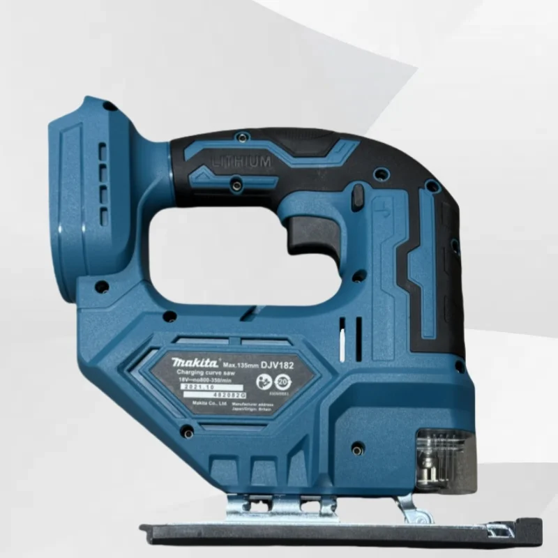 

Makita DJV182Z 340 Вт Бесщеточный лобзик 18 В Аккумуляторный портативный плотницкий электроинструмент с ручкой пильного полотна - без батареи