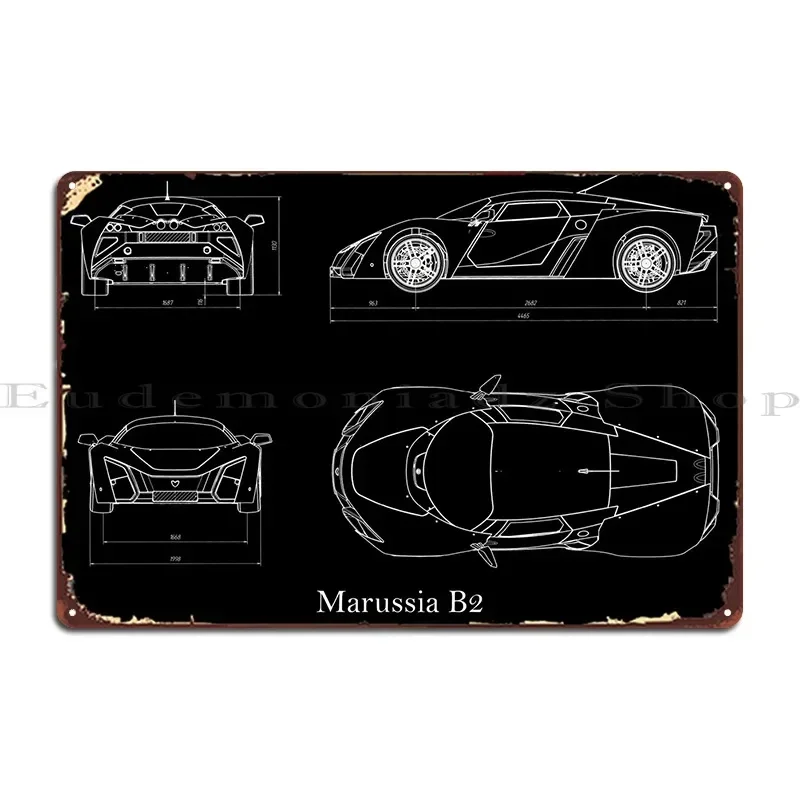 Marussia B2 Bluepri…