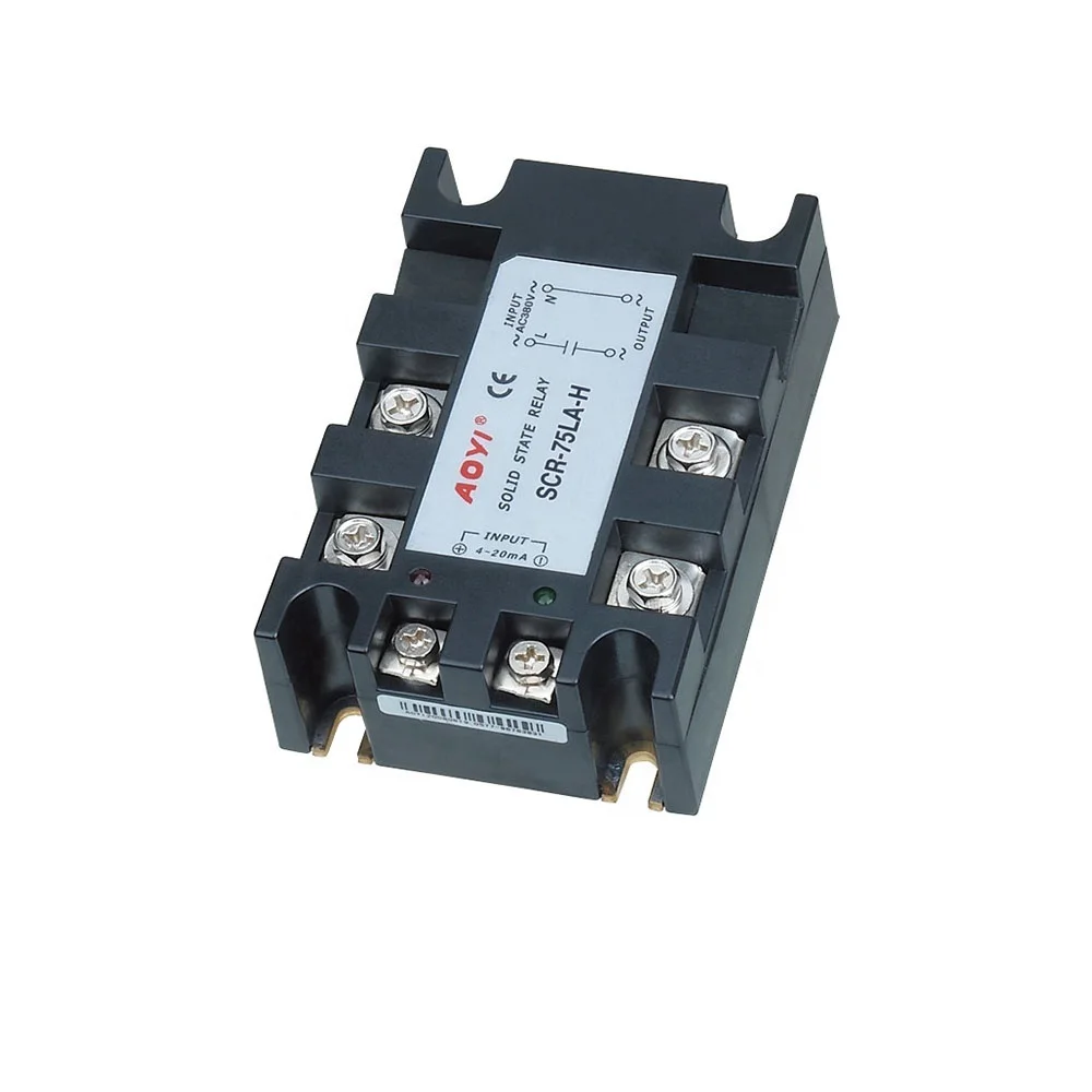 

5 шт. SCR/твердотельное реле/однофазный модуль регулятора напряжения переменного тока SCR-75LA-H
