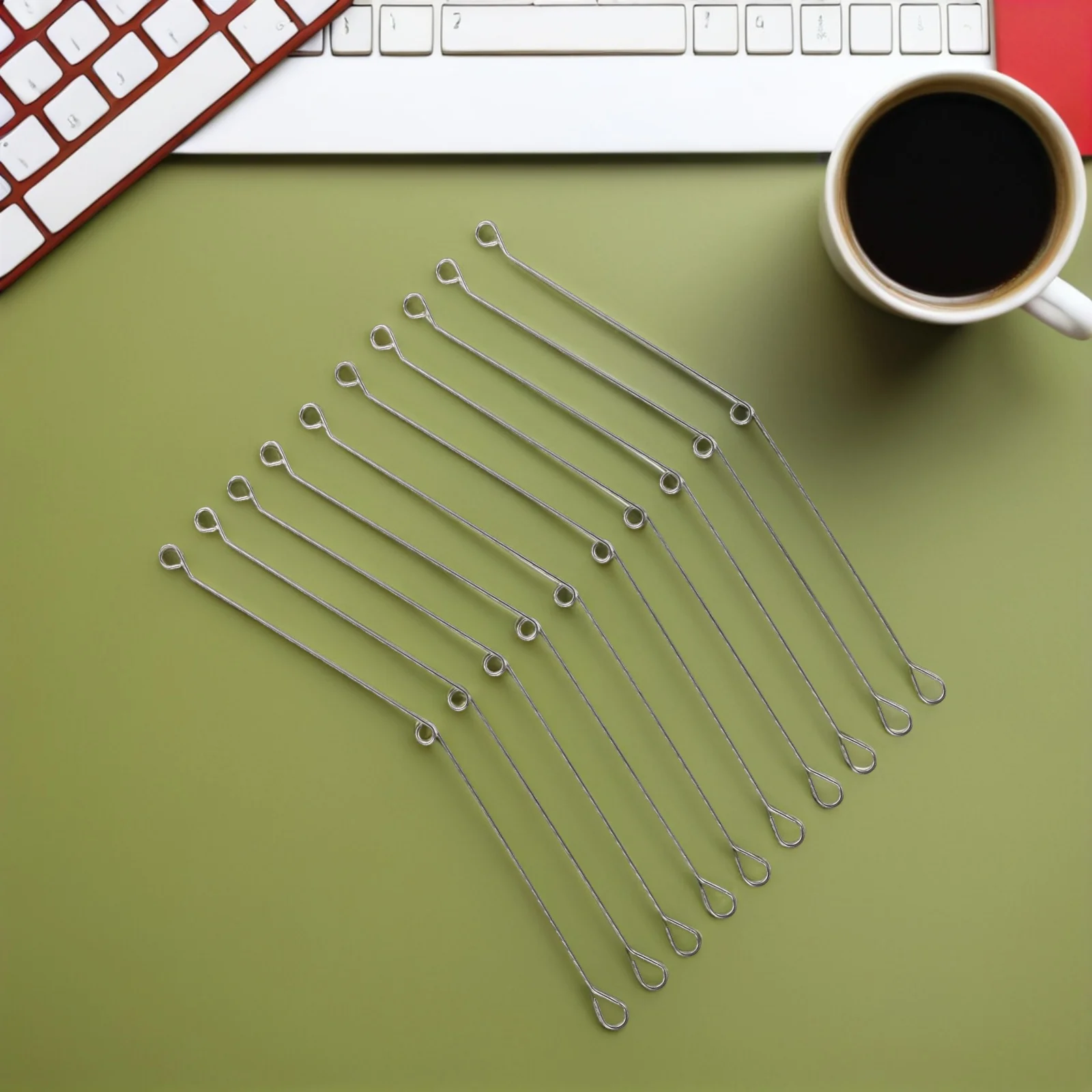 

16pcs Recessed Lighting Torsion Springs Stainless Steel Spring Clips For Trim Fixing Home Office Hotel Industrial Equipment