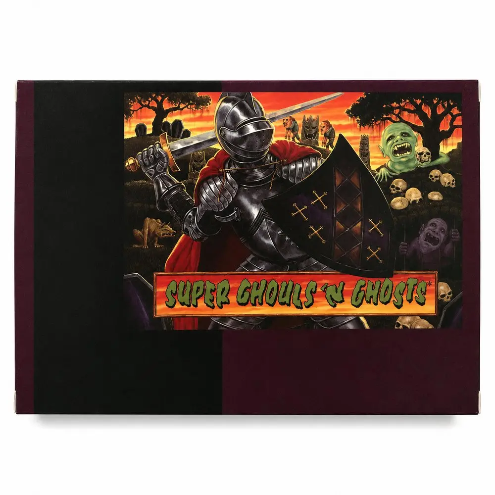 Super Ghouls N Ghosts 16-Bitowa Retro Reprodukcja Kasety, Hardcore Action Platformer, Wersja PAL z Opcją Pudełka Detalicznego CIB — zdjęcie produktu 4