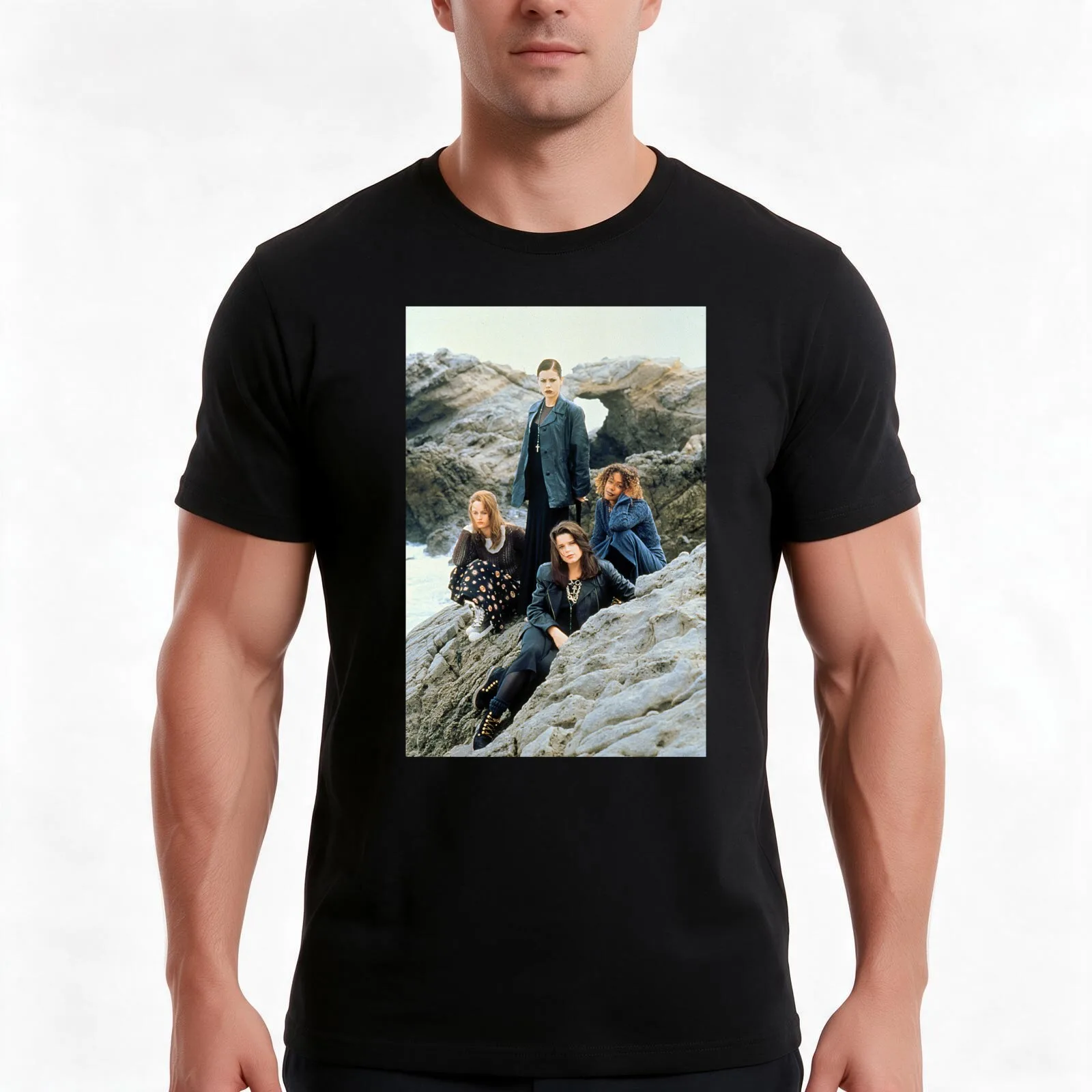 The Craft T-Shirt, Summer Casual Cotton Tee, Oversized Streetwear Tops, Vintage Graphic Print, Loose Fit Short Sleeve