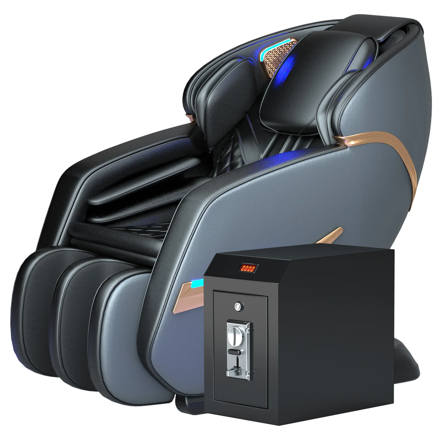 

L26A Zero Gravity Commercial Vending Massage Recliner Chair with Bluetooth and Hot Compress