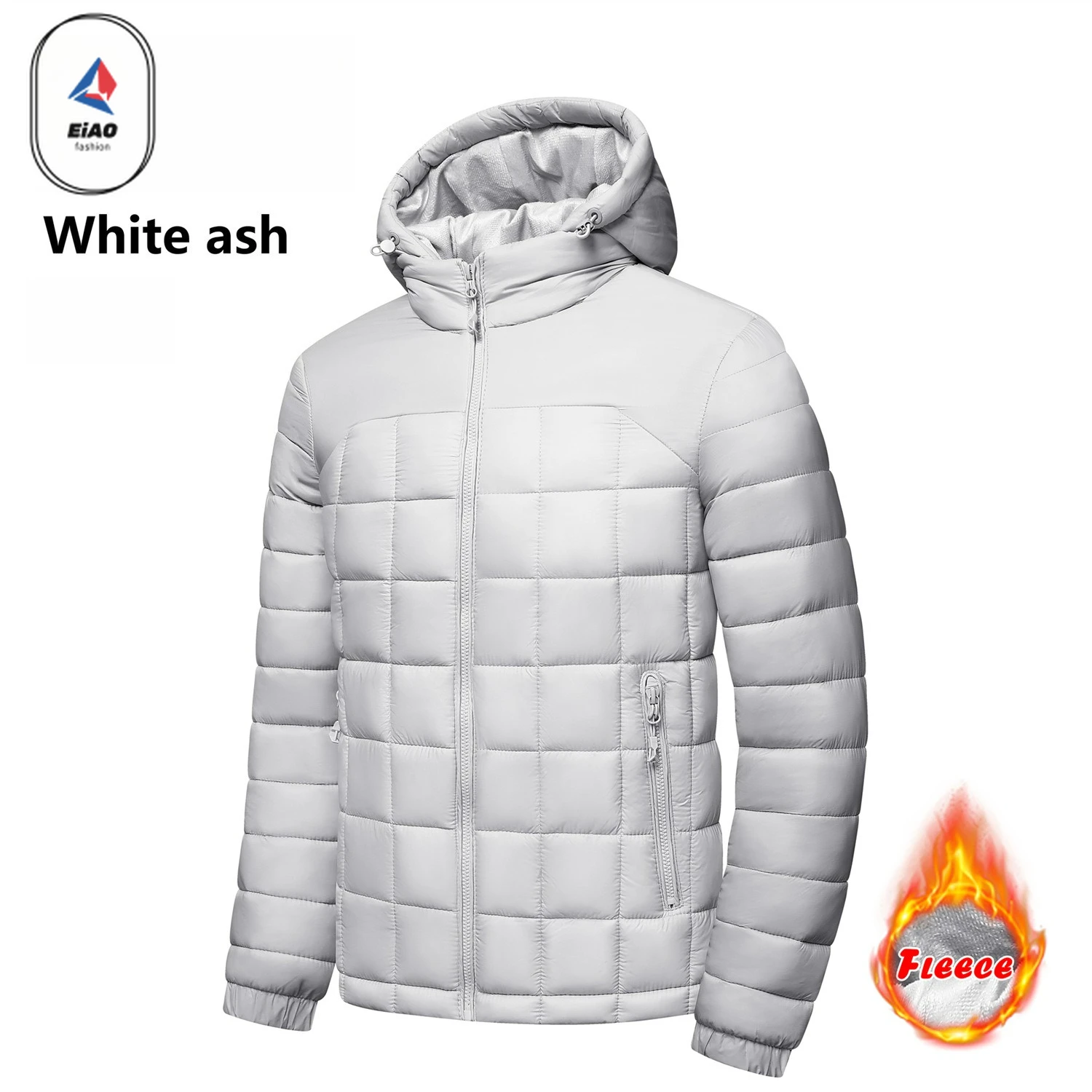 

COMXZ New Winter Jacket Men Snow Ski Waterproof Cold-proof Down Cotton Padding Coat Athleisure Lightweight Warm Hooded Parkas