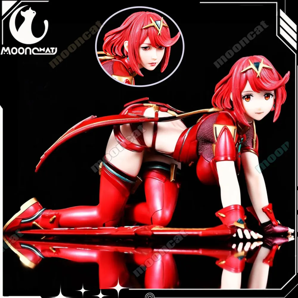 Xenoblade 2 Pyra Figurine Homura Figure Xenoblade Chronicles Anime Figure Pvc Gk Statue Model Doll Collection Room Desk Toy Gift