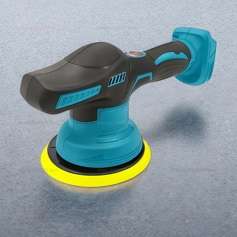 Cordless Car Polisher 8 Gears Adjustable Auto Electric Waxing Sanding Sealing Glaze Power Tool Compatible with Makita Battery