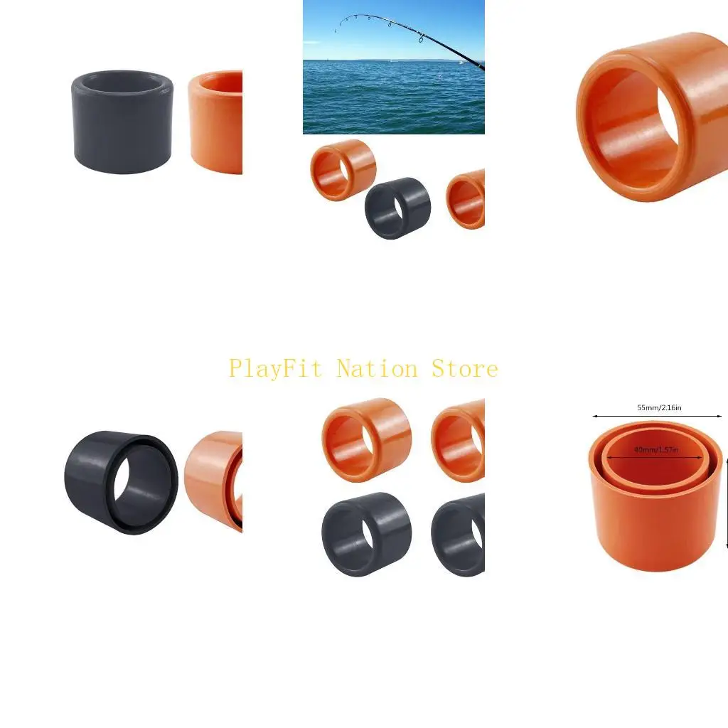 

242F резиновый держатель удочки, защитные вставки для трубки, кронштейн для опоры трубки удочки 50,8 мм