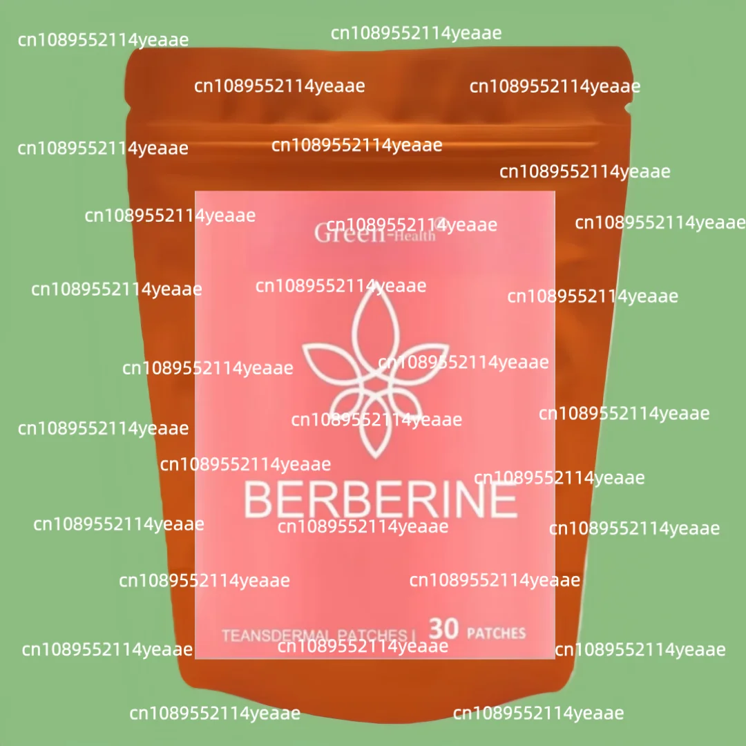 Berberine Transdermal Patches Support the Immune System- 30 Patches One Month Supply