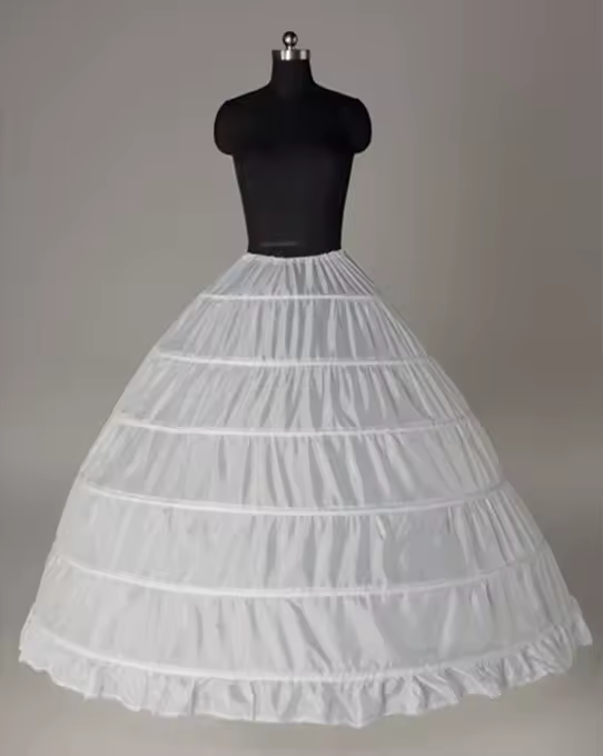 Hot Bridal Wedding Petticoat Underskirt Prom Plus Size Hoop Crinoline 12 Styles Customized - Image 4