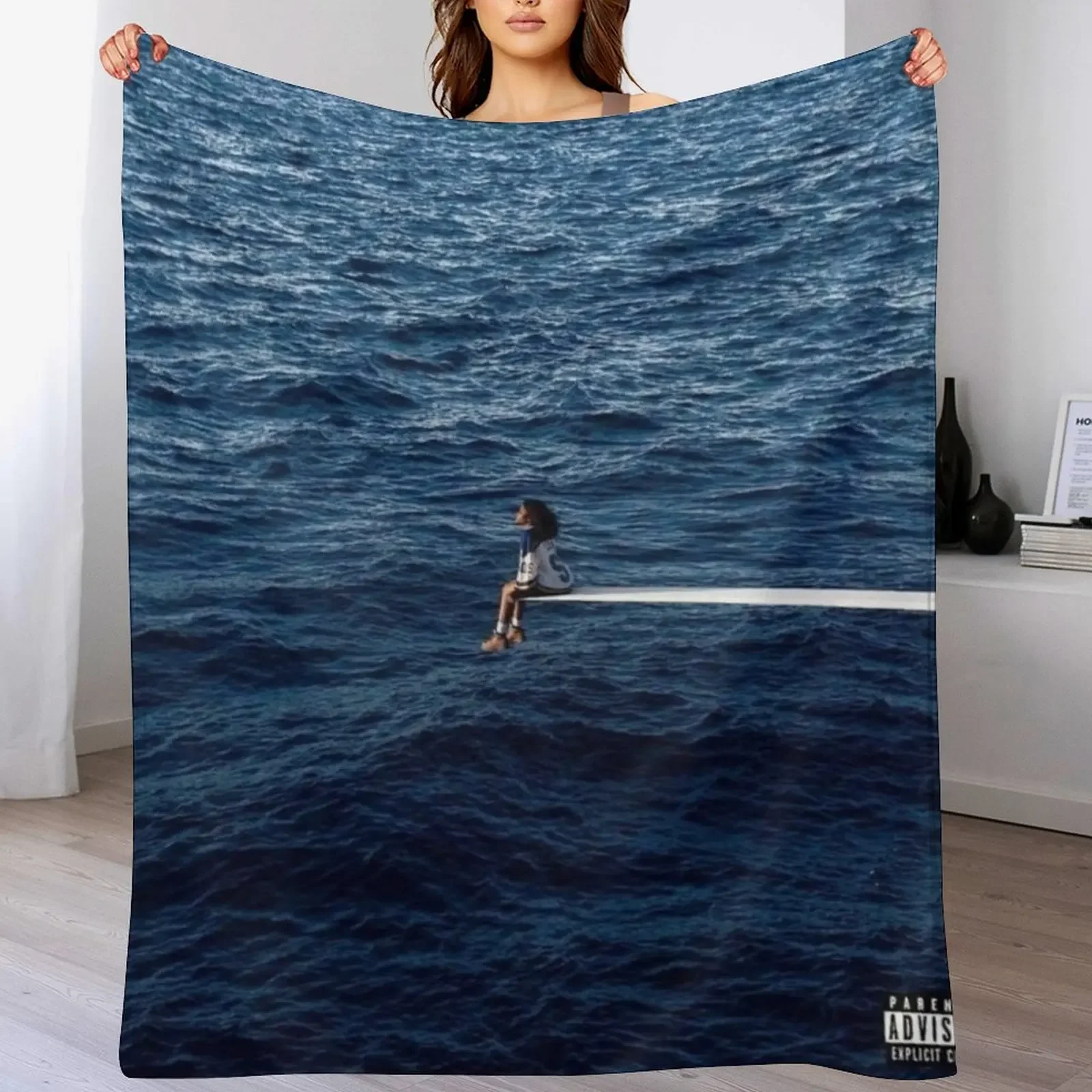 SOS Cover - SZA Official Throw Blanket Versatile Cozy Throw Blanket for All Occasions