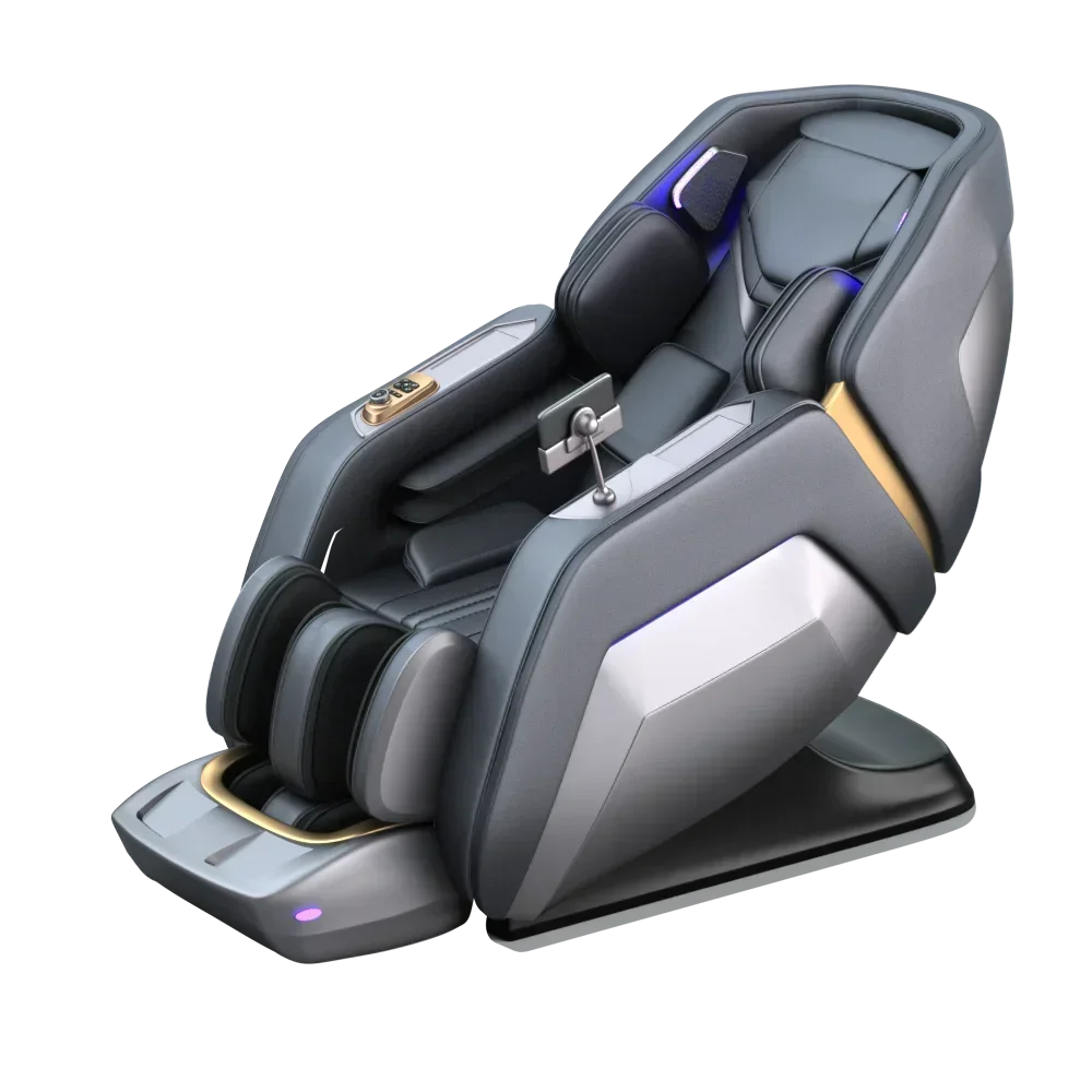 Massage Chair, 4D Manipulator, Foot Spa Full Body Zero Gravity Air Pressure, Best Quality Type Double Guide 150W