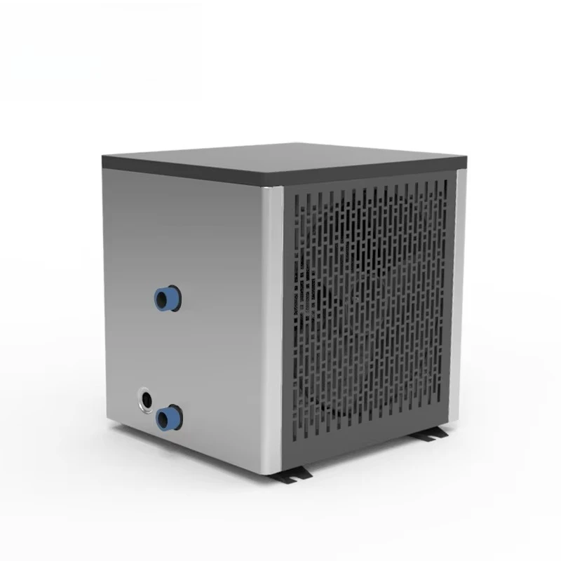 Domestic R32 Wifi  Play and Plug Portable on off Swimming Pool Heat Pump Vertical 5kw Mini Size