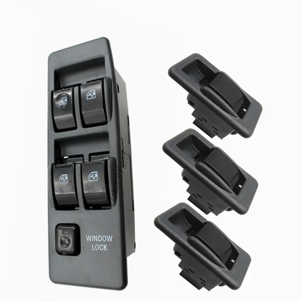 

For MITSUBISHI PAJERO II 2 V21 V31 V43 MONTERO MR753373 MR731813 Power Master Window Control Switch Lifter Button Spare Parts