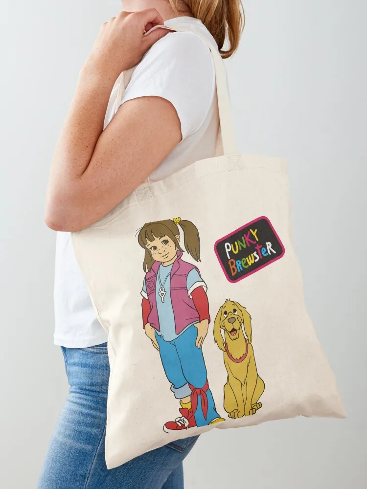 

Punky Brewster Brandon Tote Bag Woman shopper bag supermarket folding bag custom bags women