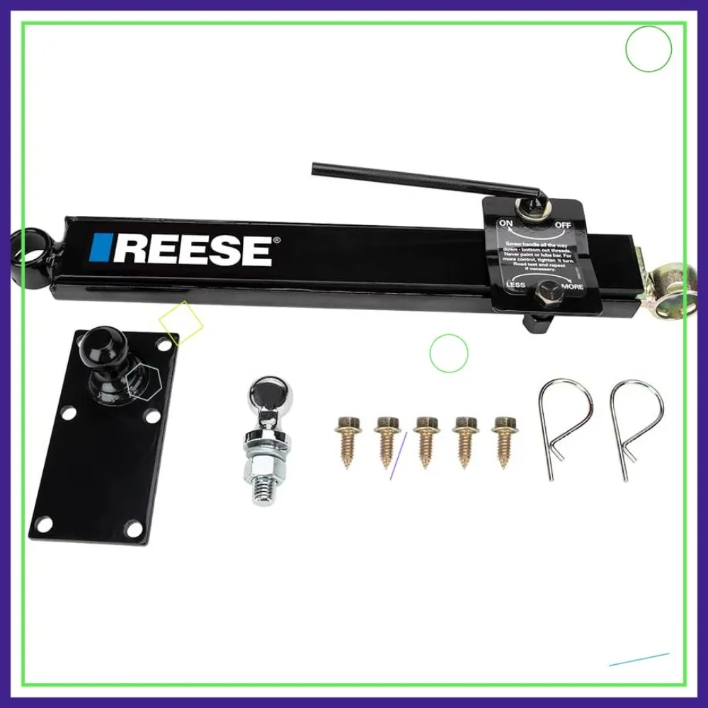 

Heavy-Duty Trailer Sway Control with Adjustable Friction for Stable Towing