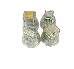 Cartucho de microagujas RF desechable para máquina de microagujas RF fraccional, cabezal de repuesto de pieza de repuesto de 10/25/64 pines