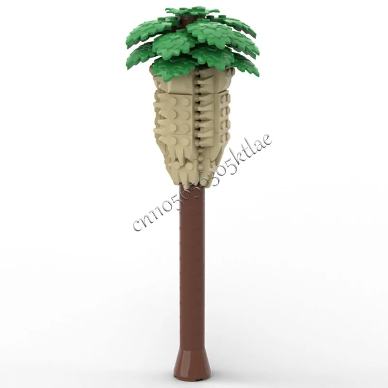 985 PCS Trees Palm Tree Bundle By OrchardBuilds MOC Customize Modular Building Block Simple Brick Model DIY Holiday Toy Gifts