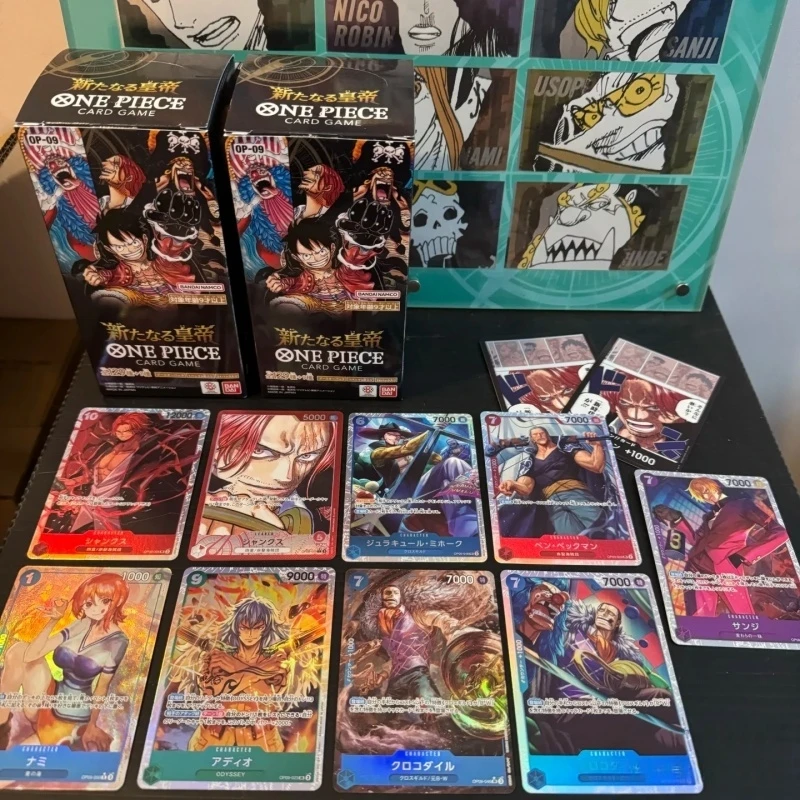 

Genuine Bandai One Piece Card OPCG Anime 25th Collection Edition TCG Cards Luffy Straw Hat Pirate Group Game Battle Card Toys