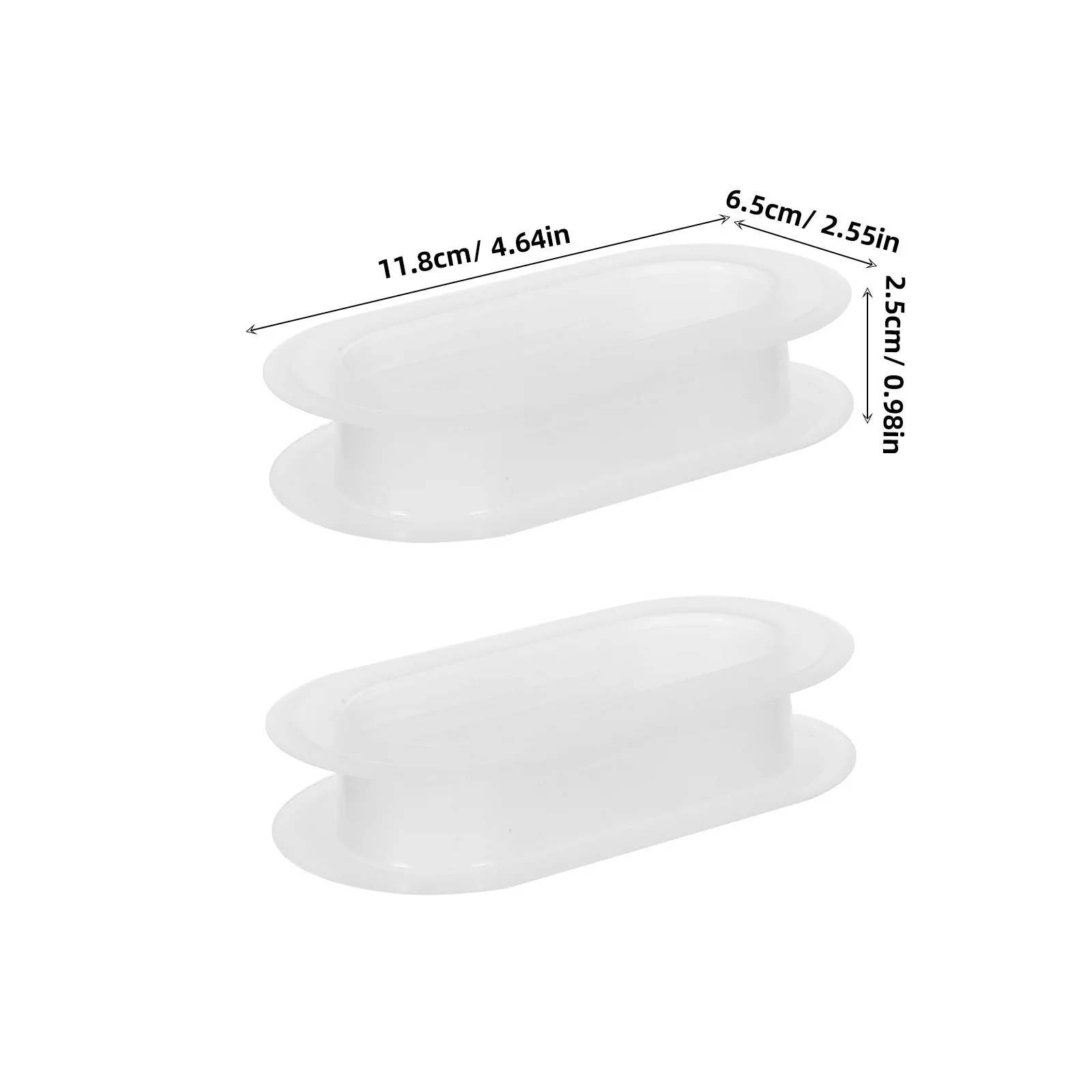 Maniglie per scatole di cartone ondulato da 10 pezzi Maniglie per il trasporto in plastica Impugnatura di ricambio per scatole di cartone in movimento che trasportano il sollevamento